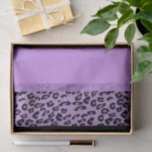 Leopardrucke, Zebra Print, Tierdruck, Lila Seidenpapier (Geschenk)