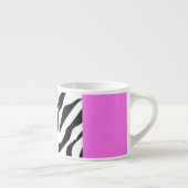 Leopardrucke, Zebra Print, Tierdruck, Rosa Espressotasse (Rechts)