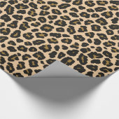 Leopardruckpapier Geschenkpapier (Ecke)