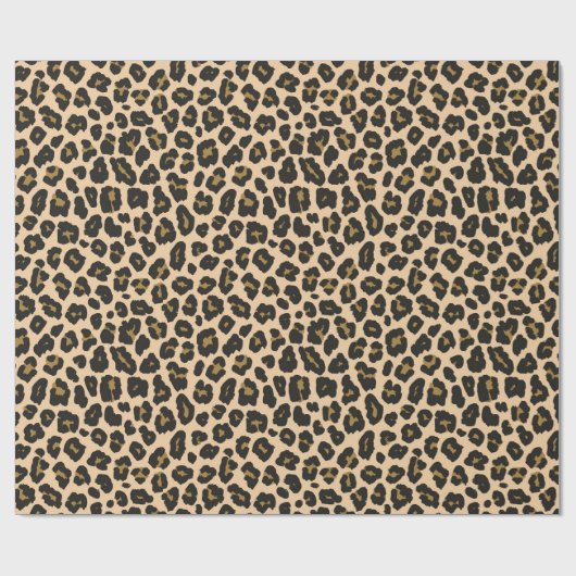 Leopardruckpapier Geschenkpapier (Flach)