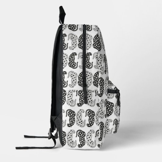 Leopards Bedruckter Rucksack (Links)
