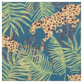 Leopards Jungle Stoff (Nahaufnahme)