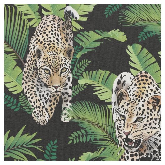 Leopards Muster Stoff (Nahaufnahme)