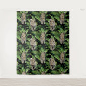 Leopards Mustertapestes Wandteppich (Vorderseite)