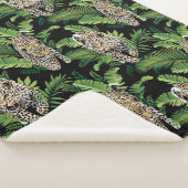 Leopards Mustervlies Sherpadecke (3/4)