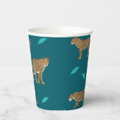 Leopards Pappbecher (Links)