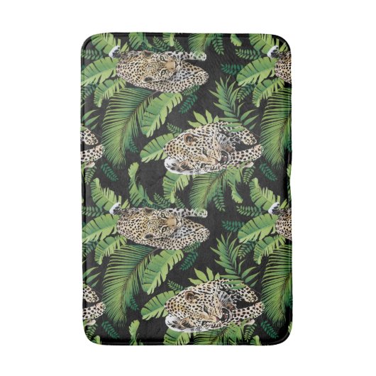 Leopards Pattern Badematten (Vorderseite Vertikal)