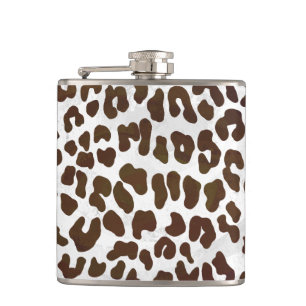 Leopardschokolade Flachmann