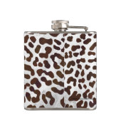 Leopardschokolade Flachmann (Rückseite)