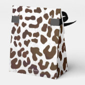Leopardschokolade Geschenkschachtel (Rückseite)