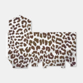 Leopardschokolade Geschenkschachtel (Ungefaltet)