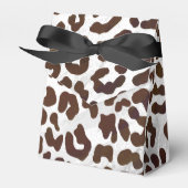 Leopardschokolade Geschenkschachtel (Vorderseite)