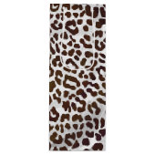 Leopardschokolade Geschenktüte Für Weinflaschen (Vorderseite)