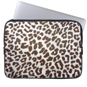 Leopardschokolade Laptopschutzhülle (Vorderseite)