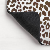 Leopardschokolade Mousepad (Ecke)
