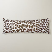 Leopardschokolade Seitenschläferkissen (Vorderseite)