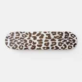Leopardschokolade Skateboard (Horizontal)
