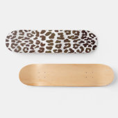 Leopardschokolade Skateboard (Horizontal)