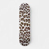 Leopardschokolade Skateboard (Vorne)