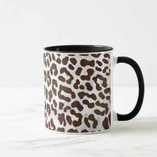Leopardschokolade Tasse