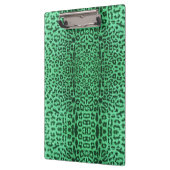 Leopargrüner Druck Klemmbrett (Links)