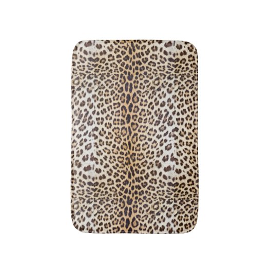 Leoparhaar Badematte (Vorderseite Vertikal)