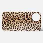 Leoparhaar Case-Mate iPhone Hülle (Rückseite (Horizontal))