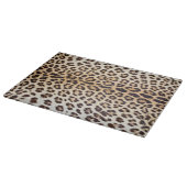 Leoparhaar Schneidebrett (Ecke)