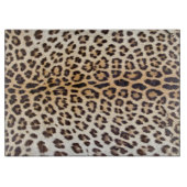 Leoparhaar Schneidebrett (Vorderseite)
