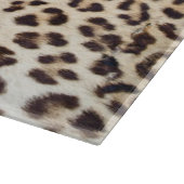 Leoparhaar Schneidebrett (Ecke)