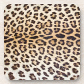 Leoparhaar Untersetzer (Vorderseite)