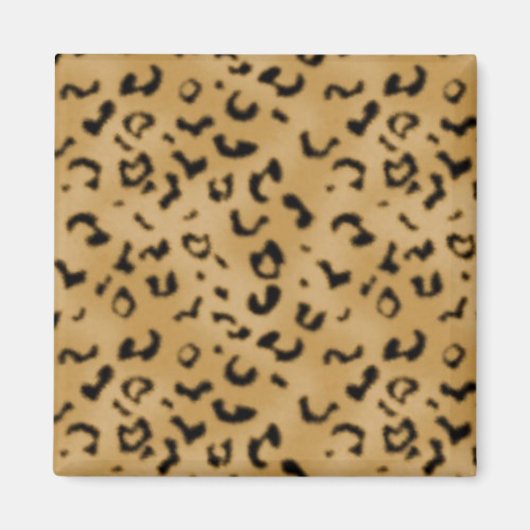 Leoparmagnet Magnet (Vorne)