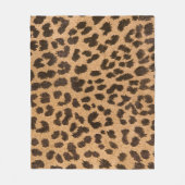 Leopart Fleece Blanket (Vorderseite)