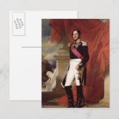 Leopold I 1840 Postkarte (Vorne/Hinten)