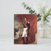 Leopold I 1840 Postkarte (Stehend Vorderseite)