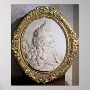 Leopold I Reliefportrait von Paul Strudel Poster