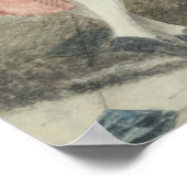 Leopold Mozart und seine Kinder Wolfgang Poster (Ecke)