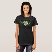 Leopsrd Not Lucky einfach gesegnet St Patricks Fai T-Shirt (Vorne ganz)