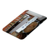 Leos Pizza Blanket Magnet (Linke Seite)