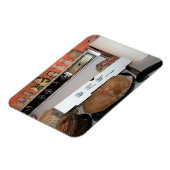 Leos Pizza Blanket Magnet (Linke Seite)