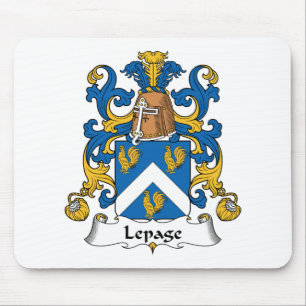 Lepage Familienwappen Mousepad