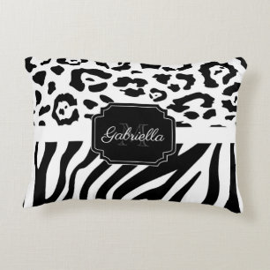 Lepard Print / Zebra Print Dekokissen