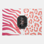 Lepard Print / Zebra Print Geschirrtuch (Horizontal)