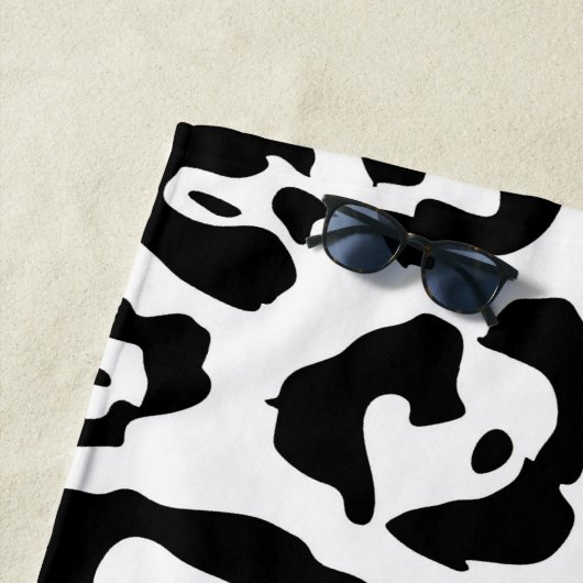 Lepard Print / Zebra Print Strandtuch (Beispiel)