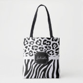 Lepard Print / Zebra Print Tasche (Vorderseite)