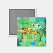 Leperd Magnet (Vorderseite/Rückseite)