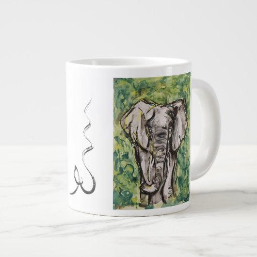 Lephelant Jumbo-Tasse (Vorderseite Rechts)