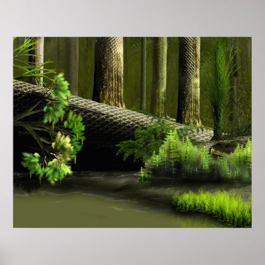 Lepidodendron Forest one Poster (Vorne)