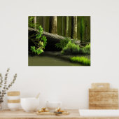 Lepidodendron Forest one Poster (Küche)
