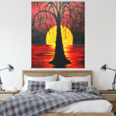 Lepidodendron Leinwanddruck (Insitu (Schlafzimmer))